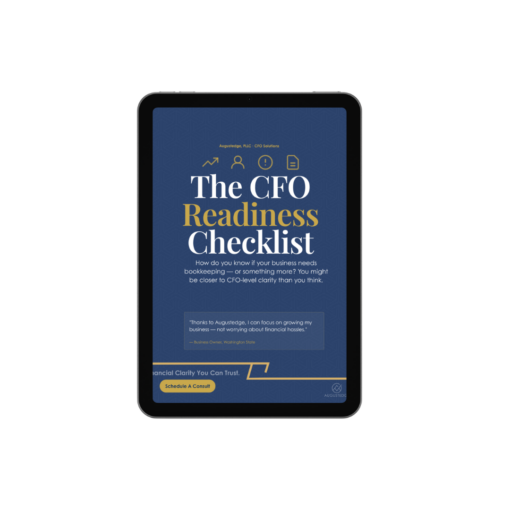 CFO Readiness Checklist Ipad Image